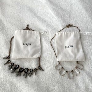 Lot of two j.crew necklaces